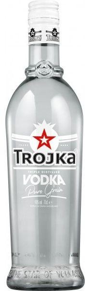 TROJKA PURE GRAIN Vodka 70 cl / 40 % Schweiz