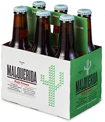 Estrella Damm MALQUERIDA Roja FRESCA Bier Kiste 24 x 250 ml / 5 % Spanien