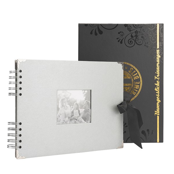 DPB large photo album to design yourself - gift box included 70 pages 31 x 21.5 cm