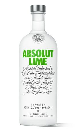 Absolut Vodka LIME 70 cl / 40 % Schweden