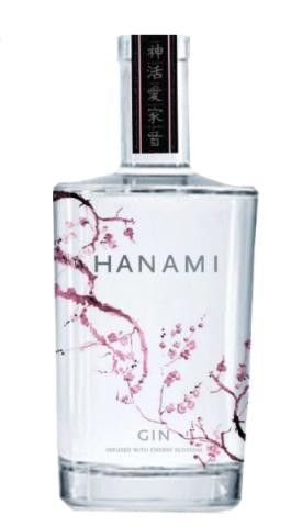 HANAMI Kirschblüten Dry Gin 70 cl / 43 % Holland