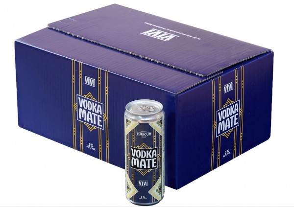 VIVI Vodka Mate Mixgetränk Kiste 24 x 330 ml / 5 % Schweiz