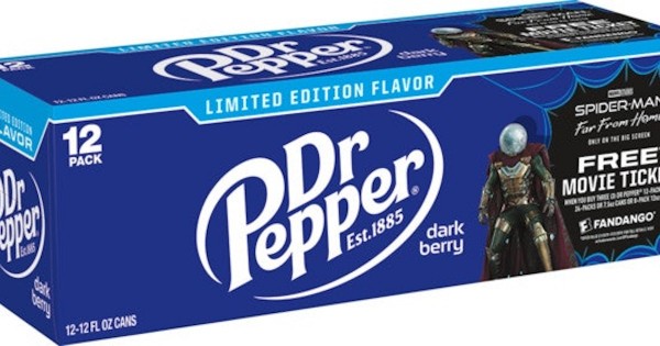 Dr Pepper DARK BERRY Limited Edition Kiste 24 x 355 ml USA