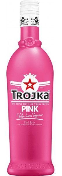 TROJKA PINK Vodka Likör 70 cl / 17 % Schweiz