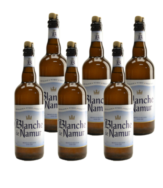 Blanche de Namur Bier sur Lie - Wheat Beer Kiste 6 x 75 cl / 4.5 % Belgien
