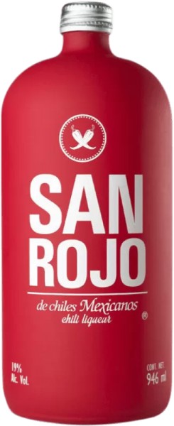 SAN ROJO Chilli Likör 946 ml / 19 % Mexiko