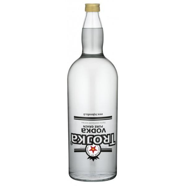 TROJKA PURE GRAIN Vodka Gallone 4.55 Liter / 40 % Schweiz