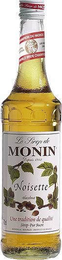 MONIN Premium Noisette / Hazelnut Sirup 70 cl Frankreich