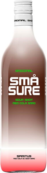SMA SURE Sour Cola Shot Liqueur 70 cl / 16.4 % Dänemark
