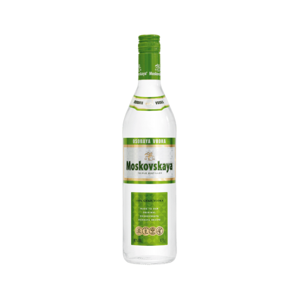Moskovskaya Vodka 70 cl / 38 % Lettland