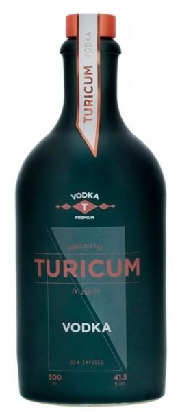 TURICUM VODKA 50 cl / 41.5 % Schweiz