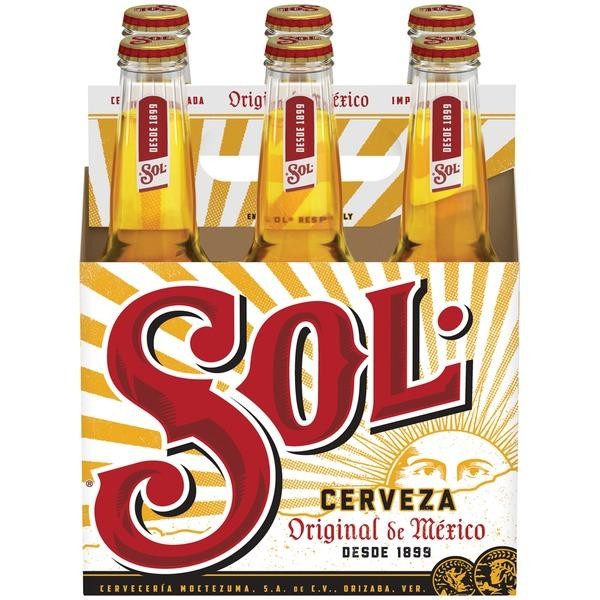 SOL Lager Bier Kiste Kiste 24 x 330 ml / 4.5 % Mexiko