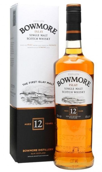 BOWMORE 12 Years Islay Single Malt Scotch Whisky 70 cl / 40 % Schottland