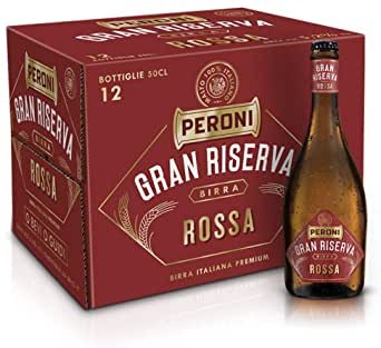 Peroni Gran Riserva ROSSA Kiste 12 x 50 cl / 5.2 % Italien