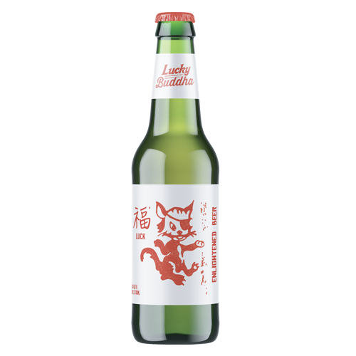 Lucky BUDDHA Bier normale Longneck Flasche 330 ml / 4.8 % China