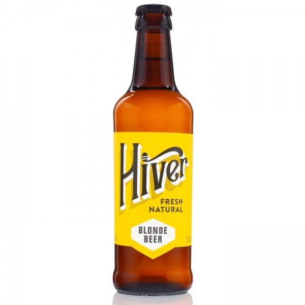 HIVER Honey Fresh Natural Beer 330 ml / 4.5 % UK