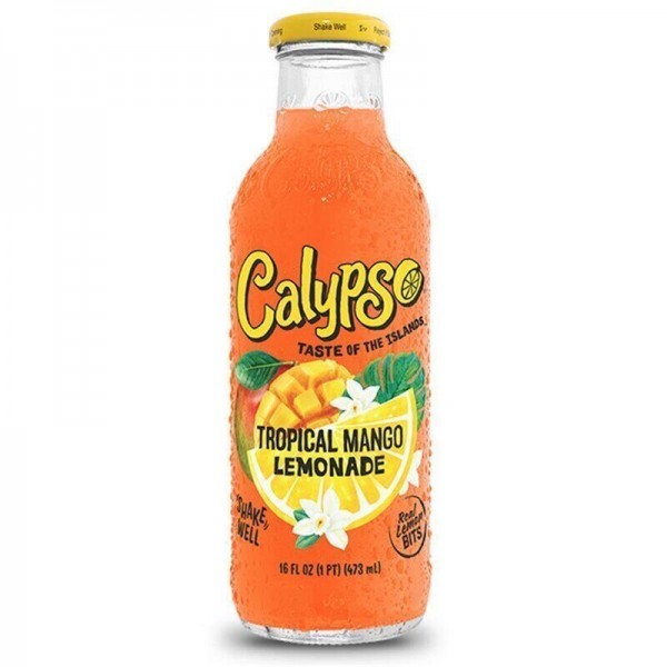 CALYPSO TROPICAL MANGO Lemonade 473 ml USA