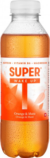 SuperT WAKE UP Vitamin Tea Low Calorie PET 500 ml Switzerland