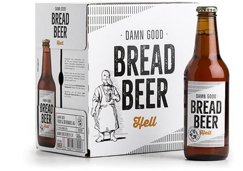 Damn Good BREAD BEER Hell Kiste 24 x 330 ml / 4.8 % Schweiz