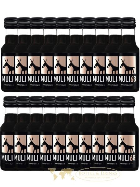 MULI68 Kräuterlikör Shot BOX 20 x 2 cl / 38 % Deutschland