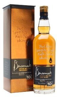 BENROMACH 10 Years Speyside single Malt Scotch Whisky 70 cl / 43 % Schottland