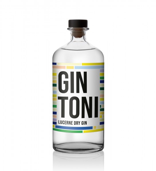 GIN TONI Lucerne Dry Gin DOPPELMAGNUM 3 Liter / 40 % Schweiz