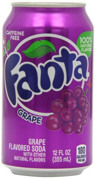 Fanta Grape UVA 355 ml USA