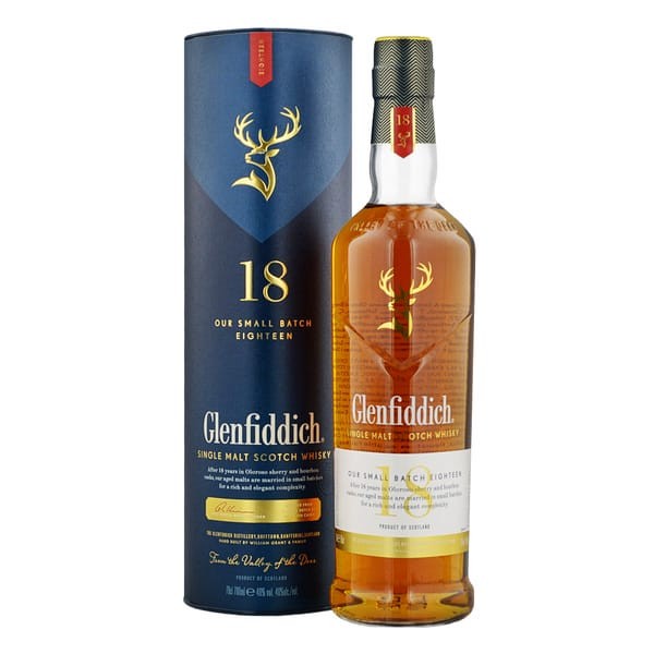 Glenfiddich 18 Single Malt Scotch Whisky 70 cl / 40 % Schottland