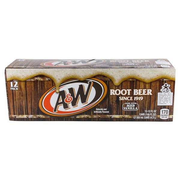 A&W Root Beer Kiste 24 x 355 ml USA