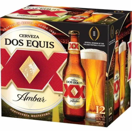 DOS EQUIS XX AMBER Bier Kiste 24 x 355 ml / 4.7 % Mexiko