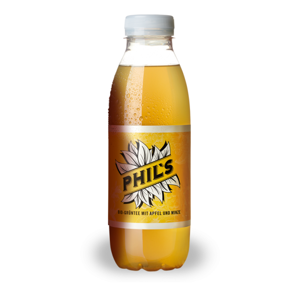 PHIL'S Grüntee mit Apfel und Minze Bio PET 500 ml Schweiz