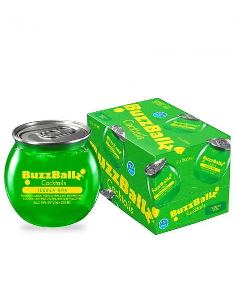 BuzzBallz LIME 'RITA Margarita Cocktail Kiste 12 x 200 ml / 15 % USA
