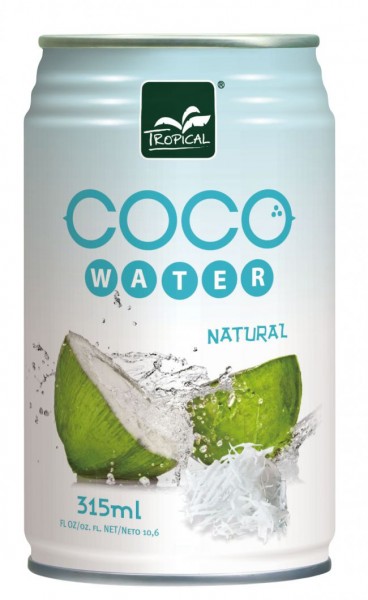 Tropical COCO Water Natural Kiste 24 x 315 ml Thailand