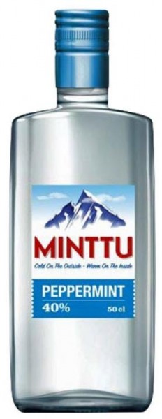 MINTTU Peppermint Likör 50 cl / 35 % Finnland