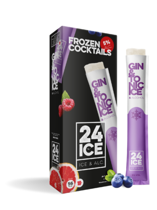 24ICE Frozen Cocktail GIN & TONIC 5 x 65 ml / 5 % Holland