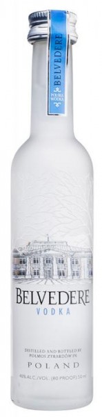 Belvedere Premium Vodka Shot 50 ml / 40 % Polen