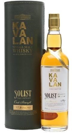 KAVALAN SOLIST Ex-Bourbon cask Taiwan Whiskey 70 cl / 58.6 % Taiwan