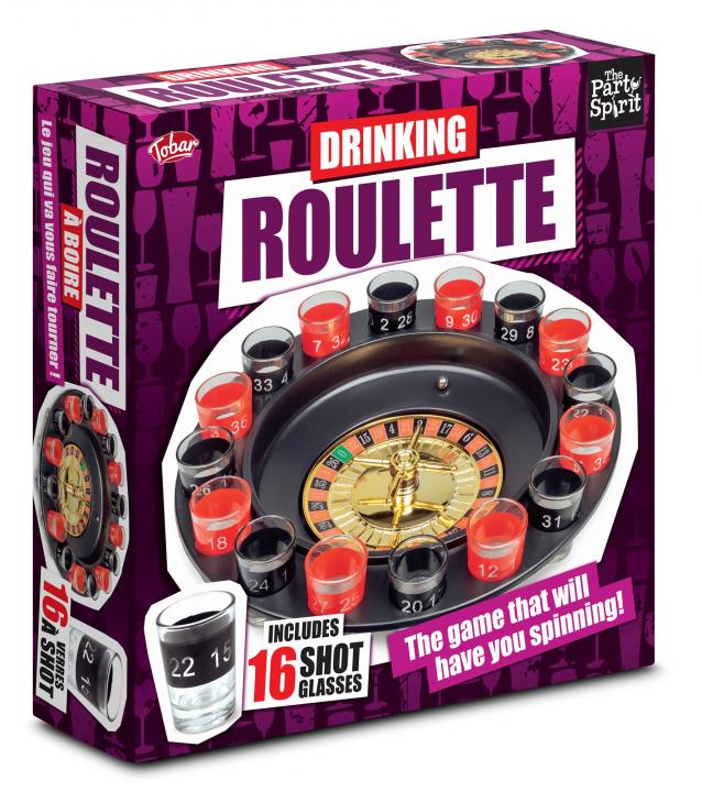 Trinkspiel Roulette mit 16 Gläsern by out of the Blue 