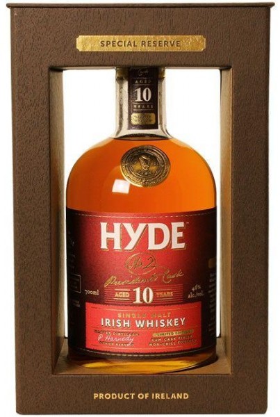 Hyde Irish Single Malt Whiskey 10 Years 70 cl / 46 % Irland