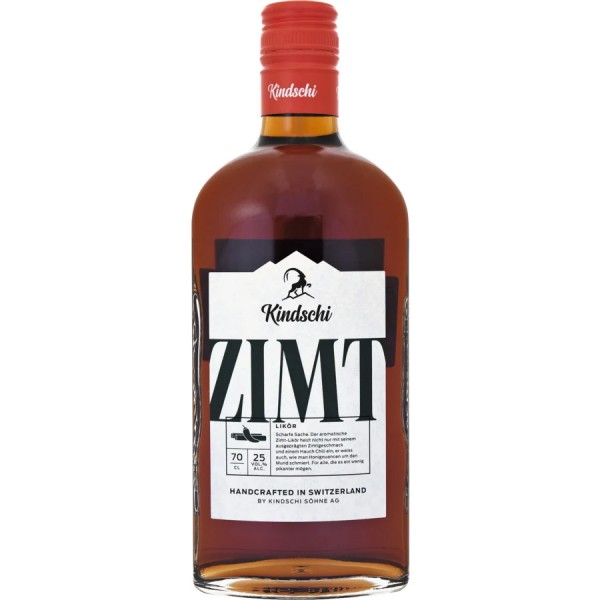 Kindschi Bündner ZIMT Likör 70 cl / 25 % Schweiz