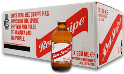 Red Stripe 24 x 330 ml / 4.7 % Jamaica