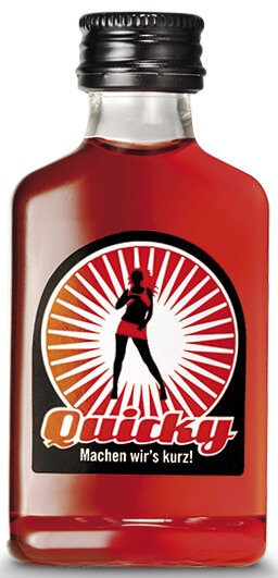 Quicky Shot Vodkalikör 2 cl / 20 % Deutschland