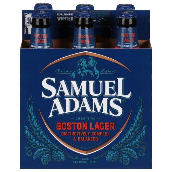 SAMUEL ADAMS Boston Lager Kiste 24 x 355 ml / 4.7 % USA