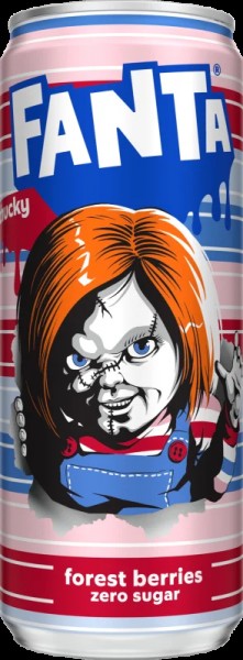 Fanta CHUCKY Special Edition Forest Berries Zero 330 ml Schweiz