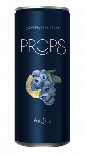 PROPS Blueberry & Lemon Lemonade 250 ml Germany