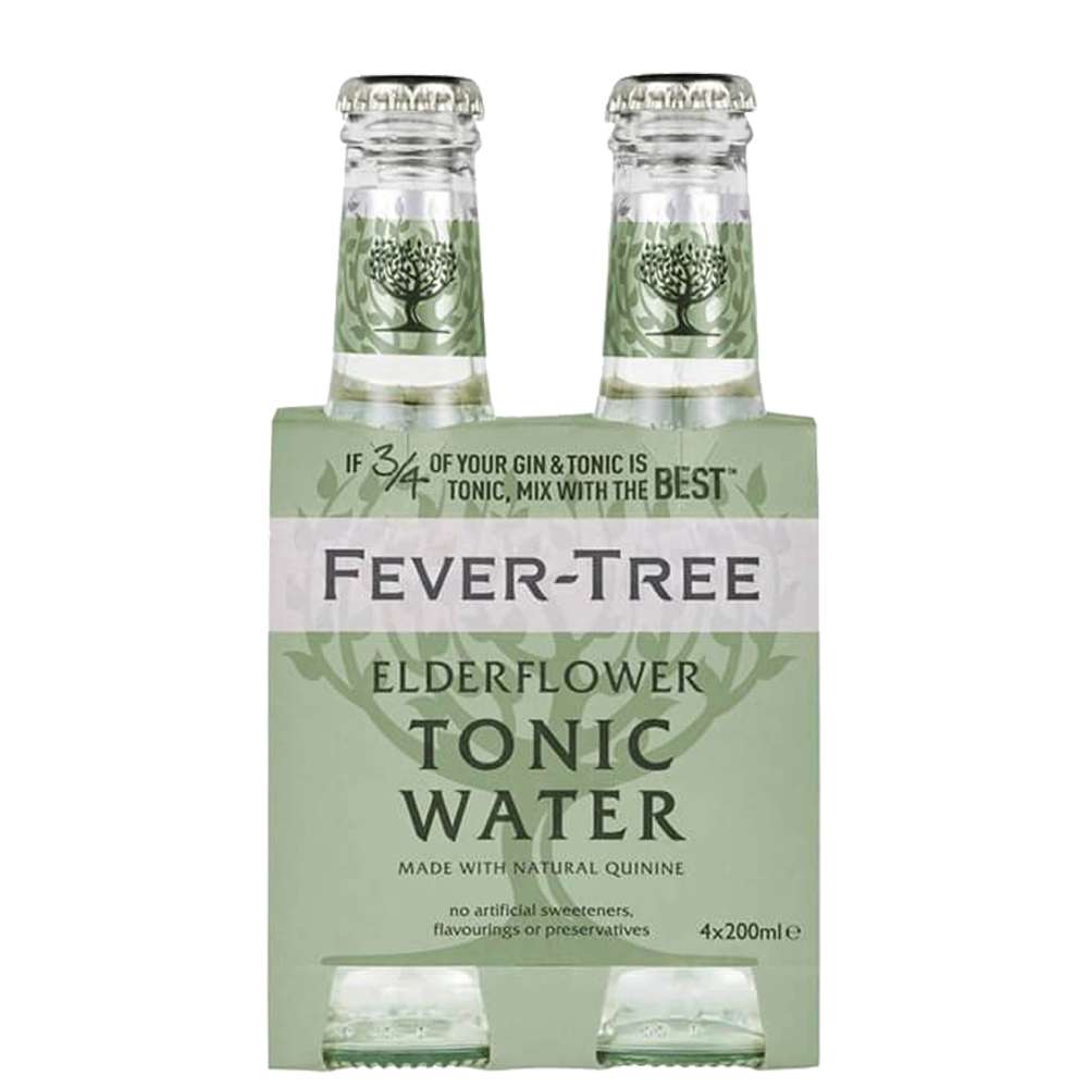 FEVERTREE ELDERFLOWER Tonic Water Kiste 24 x 200 ml UK
