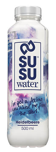 SUSU Water HEIDELBEERE 500 ml Schweiz