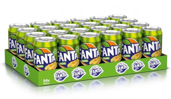 Fanta EXOTIC Kiste 24 x 330 ml Dänemark