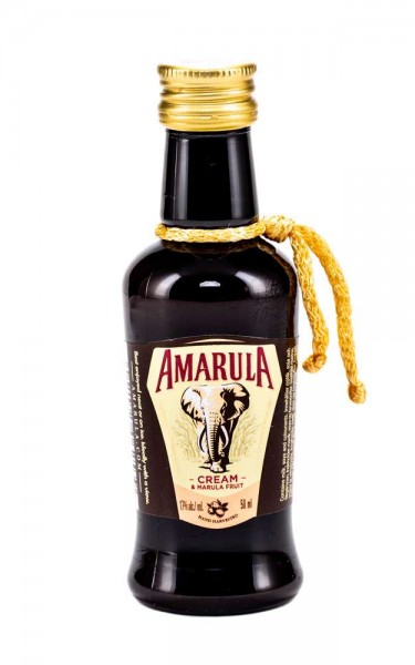 AMARULA Marula Fruit Cream MINIATURE Likör 5 cl / 17 % Südafrika