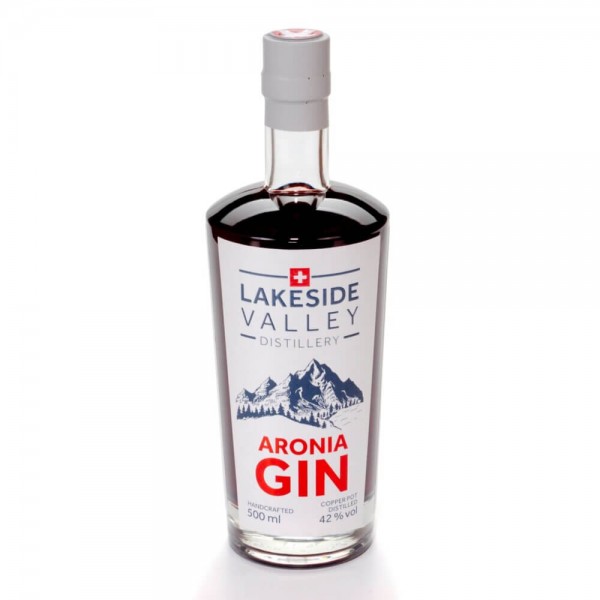 Lakeside Valley ARONIA Dry Gin 50 cl / 42 % Schweiz